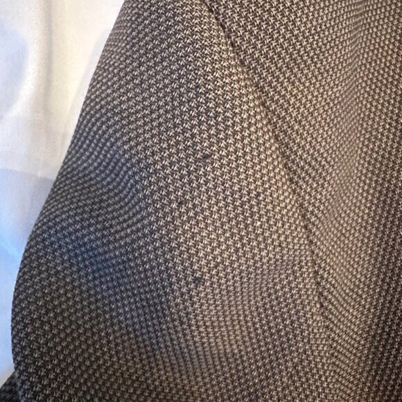 Donna Karan 100% Wool Blazer Gray size 42R Vintage Made in Italy - Picture 13 of 13